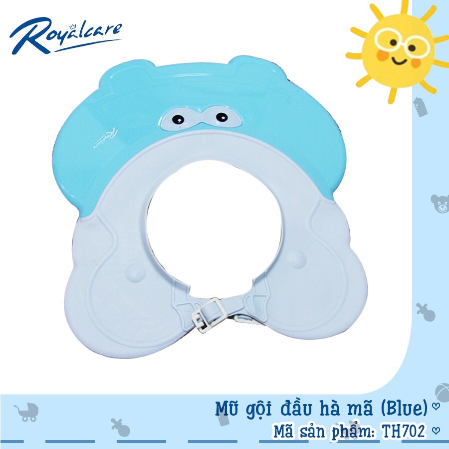 Mũ gội đầu hà mã - Royalcare  (Màu