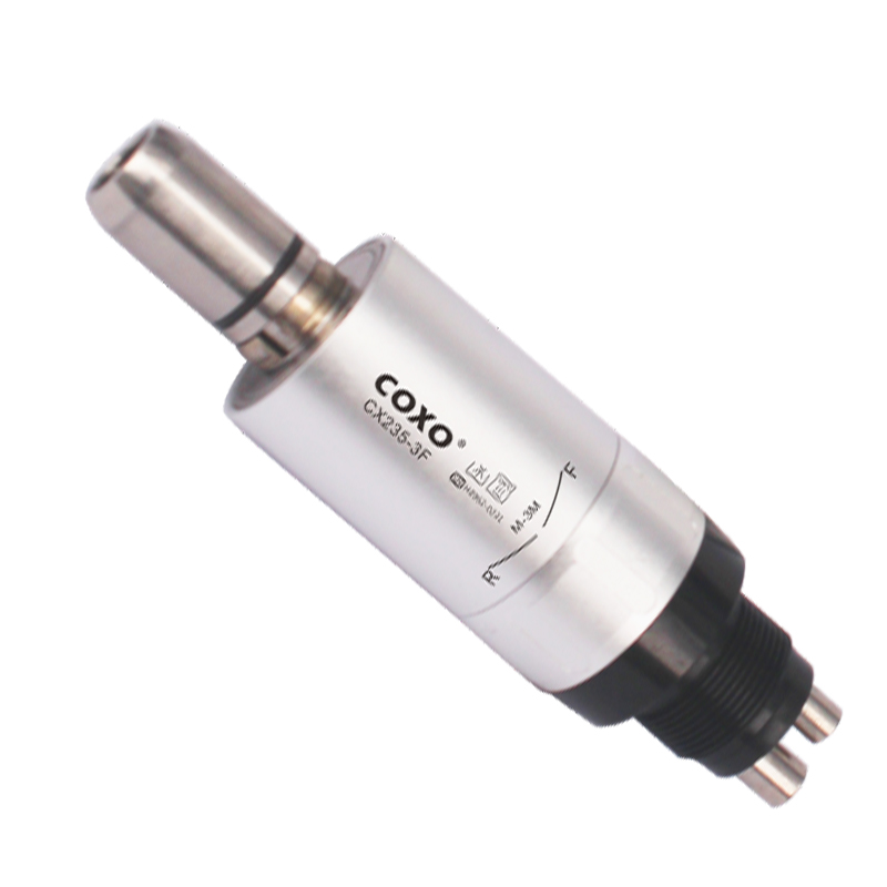 COXO CX235-3F M-3M4 Động cơ không khí bên ngoài Tay khoan tốc độ thấp 4 hol Chuyển tiếp và quay ngược lại
