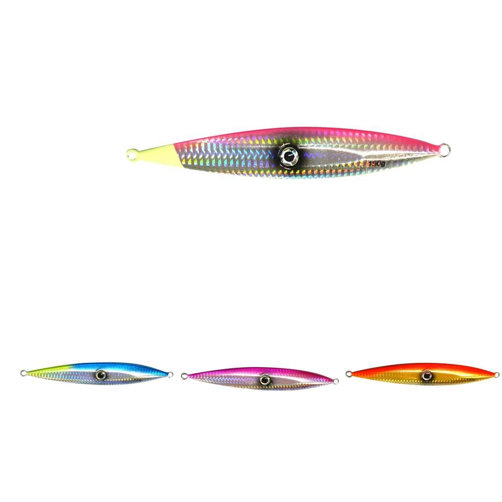 150g 16.3cm Metal Fishing Lure Vertical Jigging Bait Hard Heavy Weight Bait Crankbait for Casting