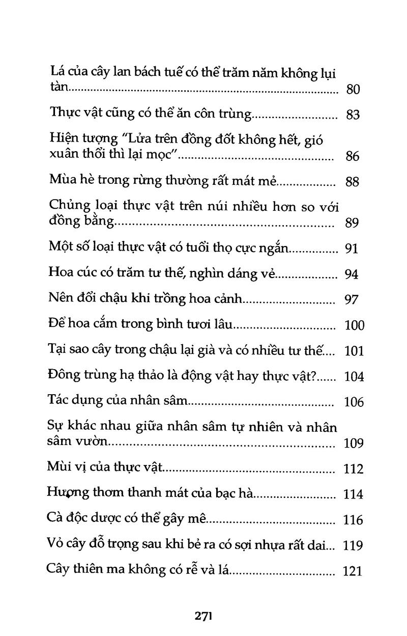 Khoa Học Vui - Thế Giới Thực Vật