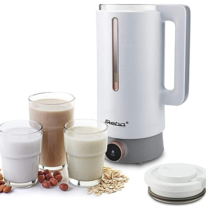MÁY Làm Sữa Hạt Mini STEBA, Máy Nấu Sữa Đậu Nành, Bình Thủy Tinh 600ml, 10 Chương Trình Tự Động, Nhập Đức, BH 12 Tháng
