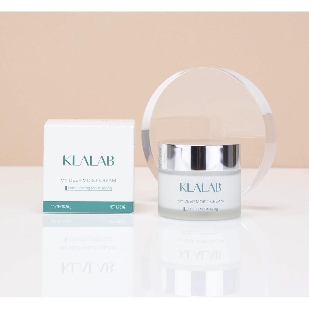 Kem dưỡng ẩm da chuyên sâu KLALAB Deep Moist Cream da căng mịn &amp; mềm mại suốt 48h 50 gr