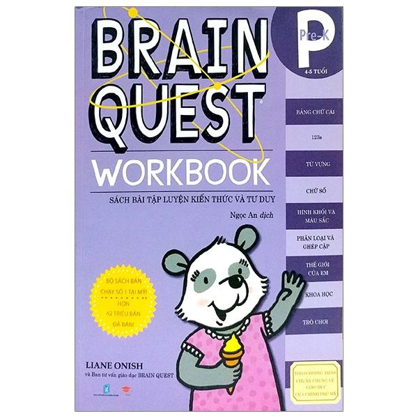 Braint Quest Workbook Pre K