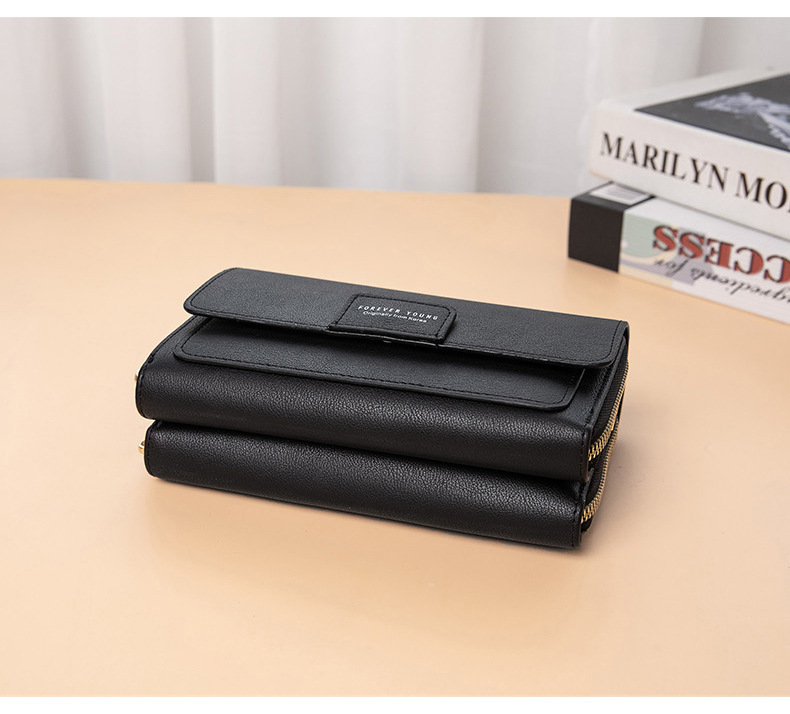 Túi đựng điện thoại kiêm ví đeo chéo 3 ngăn thời trang