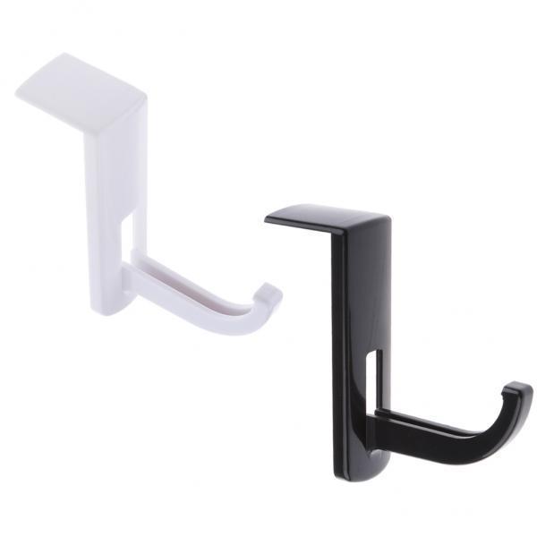 2x  2Pack Headphone Headset Hanger Wall PC Monitor Stand for