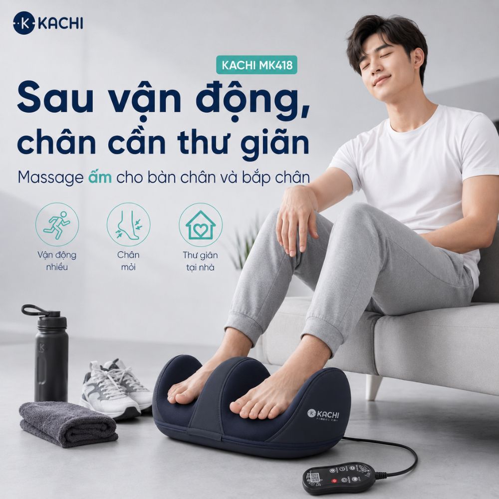Máy Massage Chân KaChi MK418 - hàng chính hãng