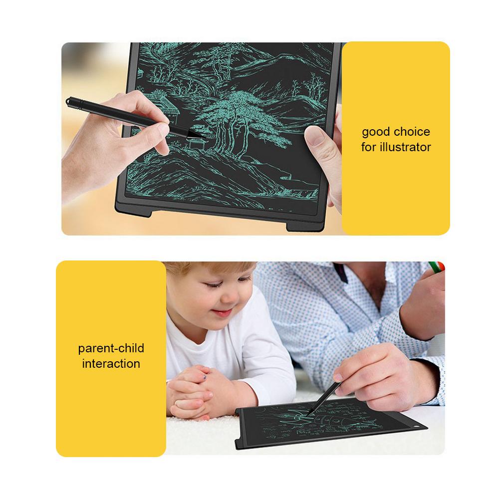 Máy tính bảng vẽ màn hình LCD 12 inch đồ họa điện tử Ghi chú Lời nhắc với bút cảm ứng