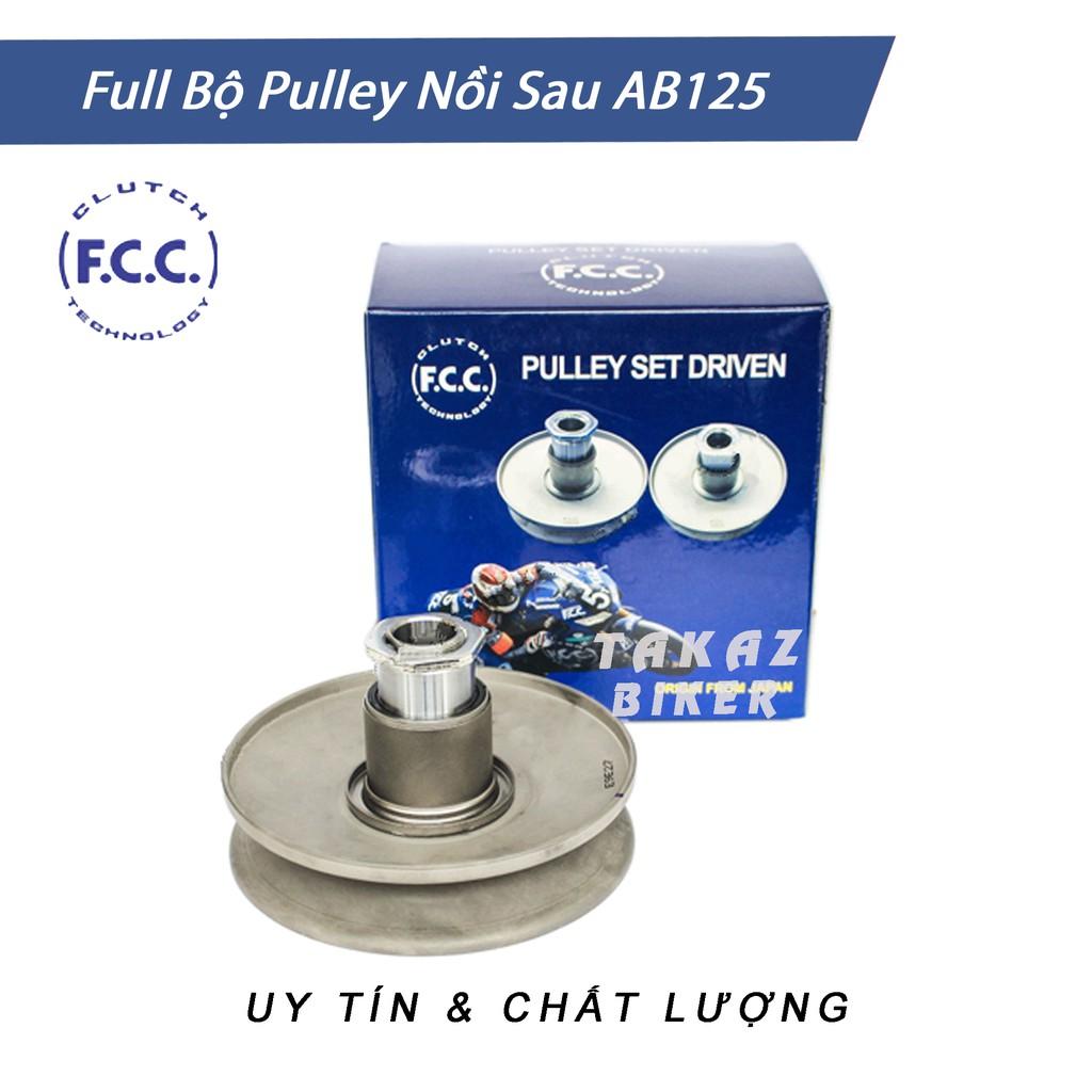 A8 Bộ Pulley FCC Nồi Sau Xe Air blade 125 , SH mode , PCX hãng FCC sản xuất