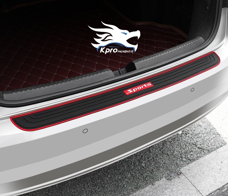 Cao su chống trầy cốp sau ô tô Sport - Hàng Kpro chất lượng cao