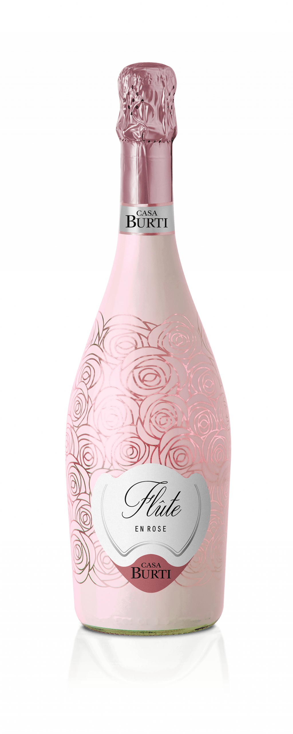 Rượu Vang nổ Ý Casa Burti Flute En Rosé