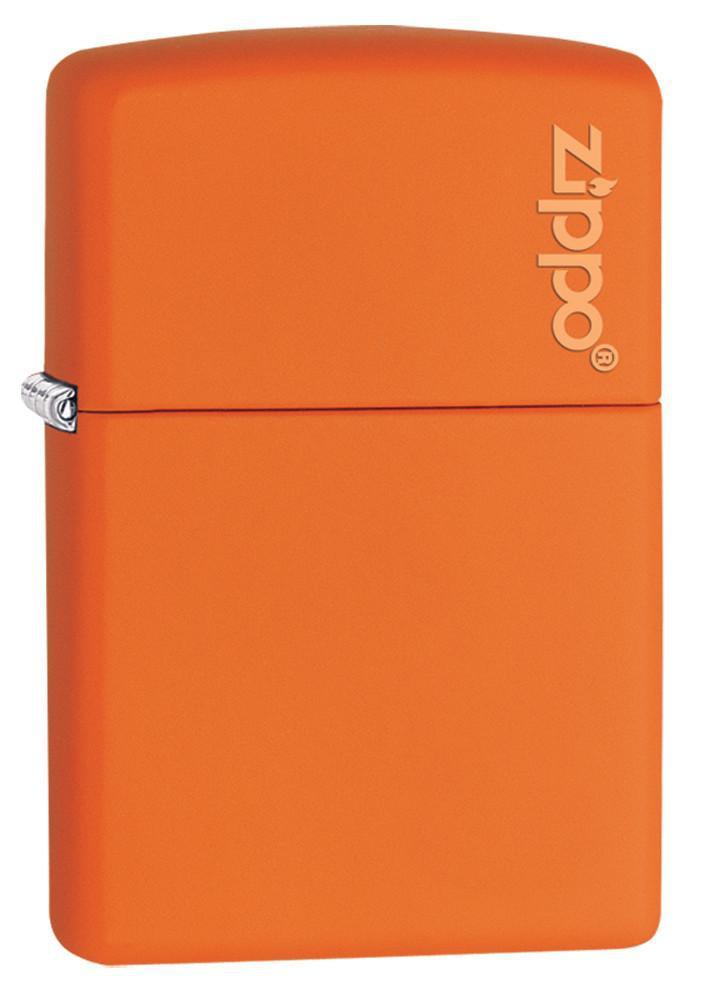 Bật Lửa Zippo Orange Matte with Zippo Logo 231ZL