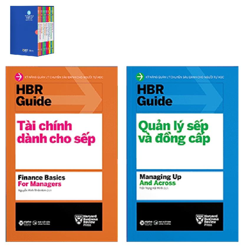 Sách HBR Guide 2021: Kỹ Năng Quản Lý Chuyên Sâu Từ Harvard Business Review ( Bộ 10 cuốn + tặng kèm boxset) - Alphabooks