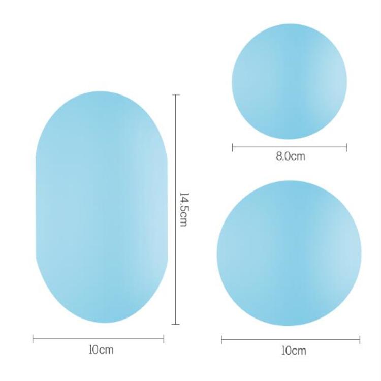 Sản phẩm Đôi 2 Chiếc Miếng Chống Nước Mưa Dán Gương Chiếu Hậu - Loại Cao Cấp/ Mã sản phẩm DC100