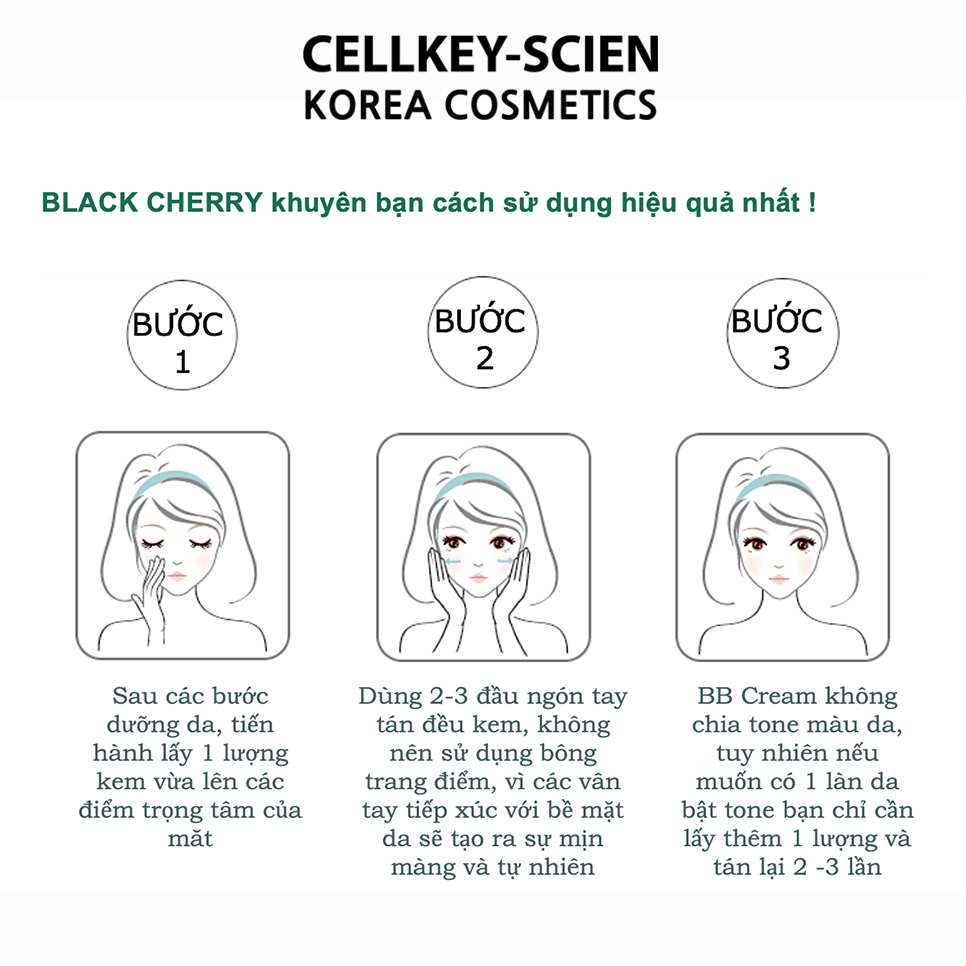Kem Nền Che Khuyết Điểm Kiềm Dầu Chống Nắng Dưỡng Da Ngăn Ngừa Lão Hóa Công Nghệ Nano Vàng Cellkey-Scien Multi Action BB Cream
