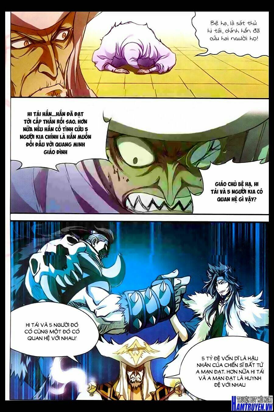 bàn long giới chỉ chapter 131 13