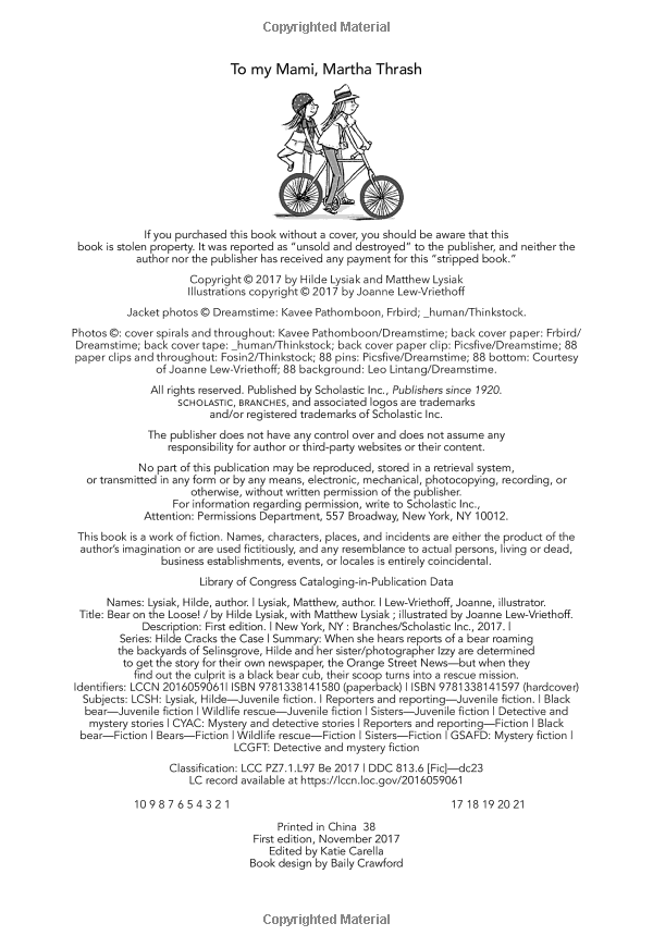 Sách ngoại văn: HILDE CRACKS THE CASE #2: BEAR ON THE LOOSE!