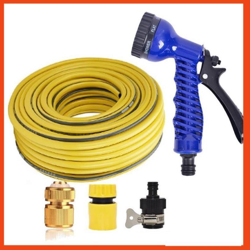 Bộ dây vòi xịt rửa xe, tưới cây, dọn dẹp nhà cửa 7-10m 206843