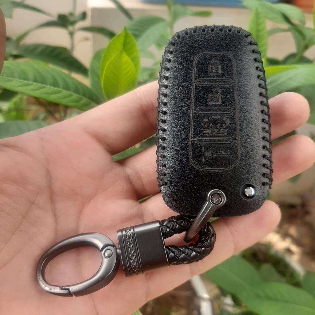 Bao Da Chìa Khóa ô tô KIA FORTE Da Bò Thật, Giá tận Xưởng, Bảo hành 2 năm, khắc tên và sđt chủ xe,