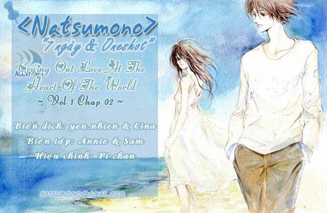 tiếng gọi tình yêu từ giữa lòng thế giới chapter 2 1