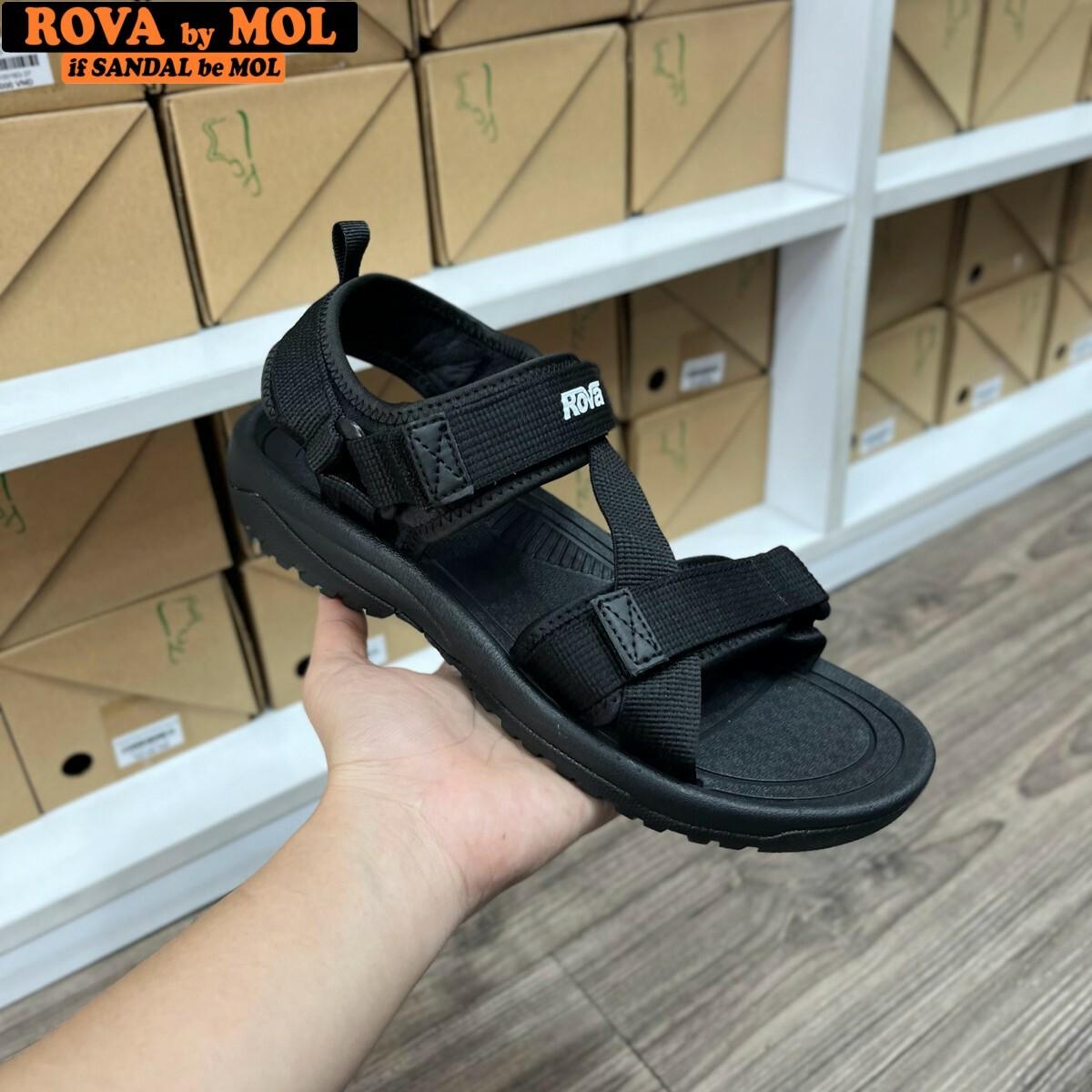 Sandal nam 3 quai dán xé hiệu Rova RV965B