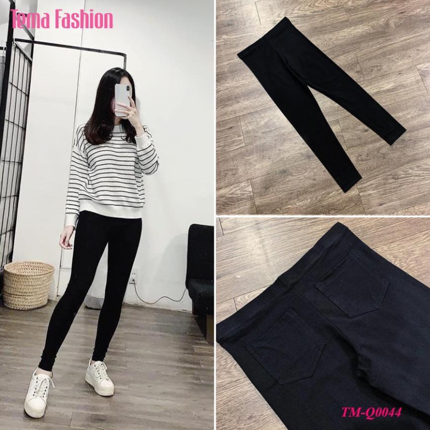 Quần Legging Nữ Co Giãn Bốn Chiều Dày Dặn Năng Mông SIêu Ôm Chân