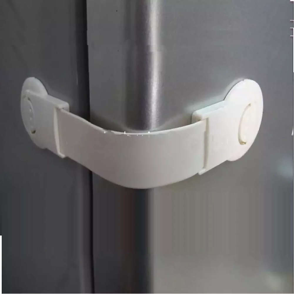 Dây đai khóa tủ lạnh, ngăn kéo an toàn co dãn KM-539 hàng Nhật
