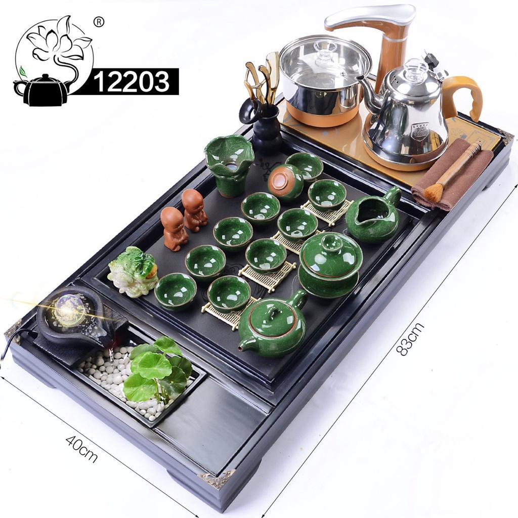 Bàn trà điện mã 122 gỗ thông - bàn trà điện thông minh đa năng - bảo hành 12 tháng - làm quà tặng, quà biếu lịch sự, sang trọng, ý nghĩa.