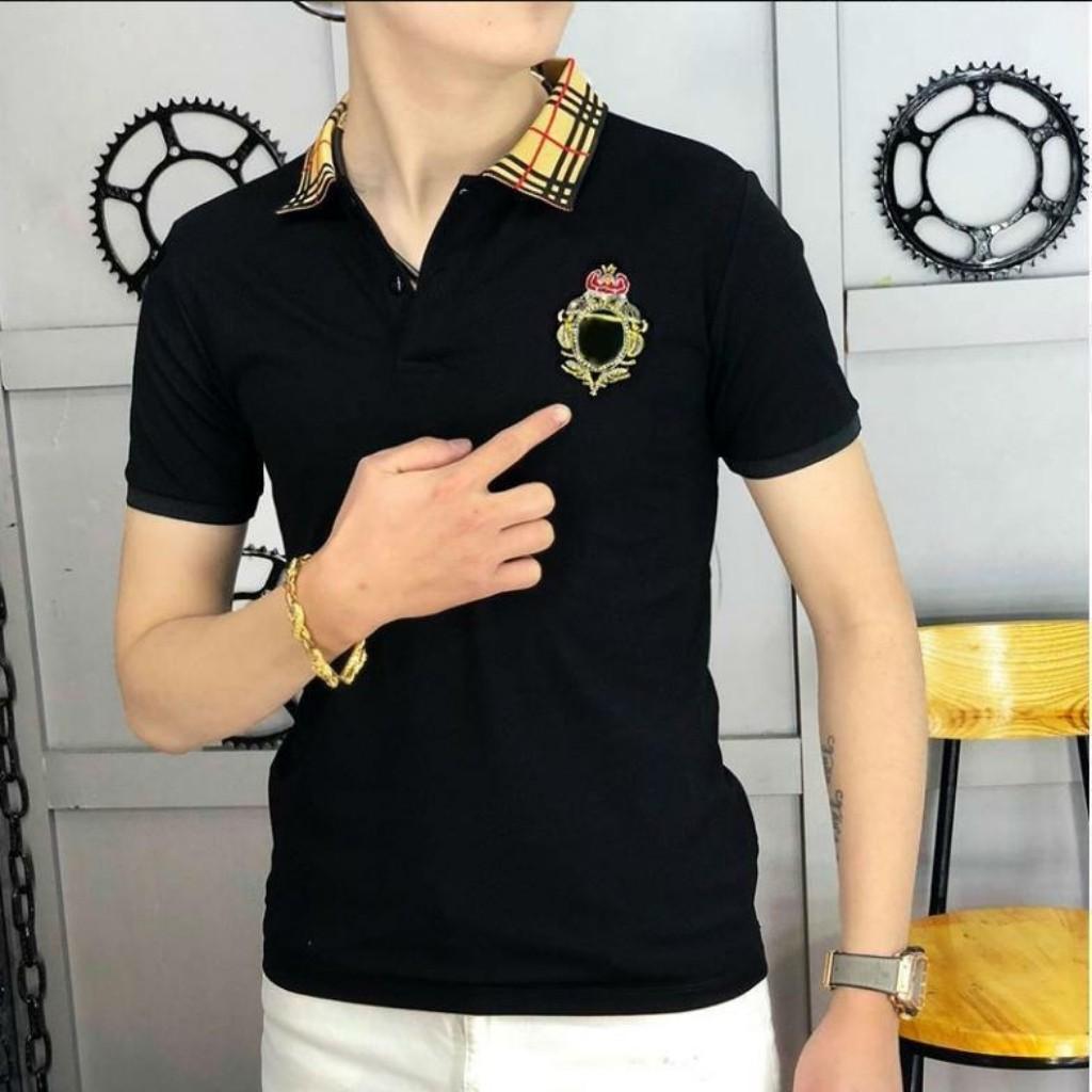 Áo Thun Nam Cổ Bẻ Ngắn Tay GF01 Chất Liệu Vải Mềm Mịn Thoáng Mát