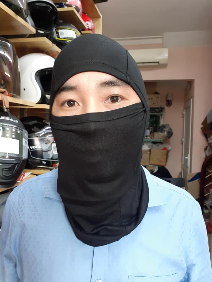 Mũ ninja trùm đầu chất liệu cotton