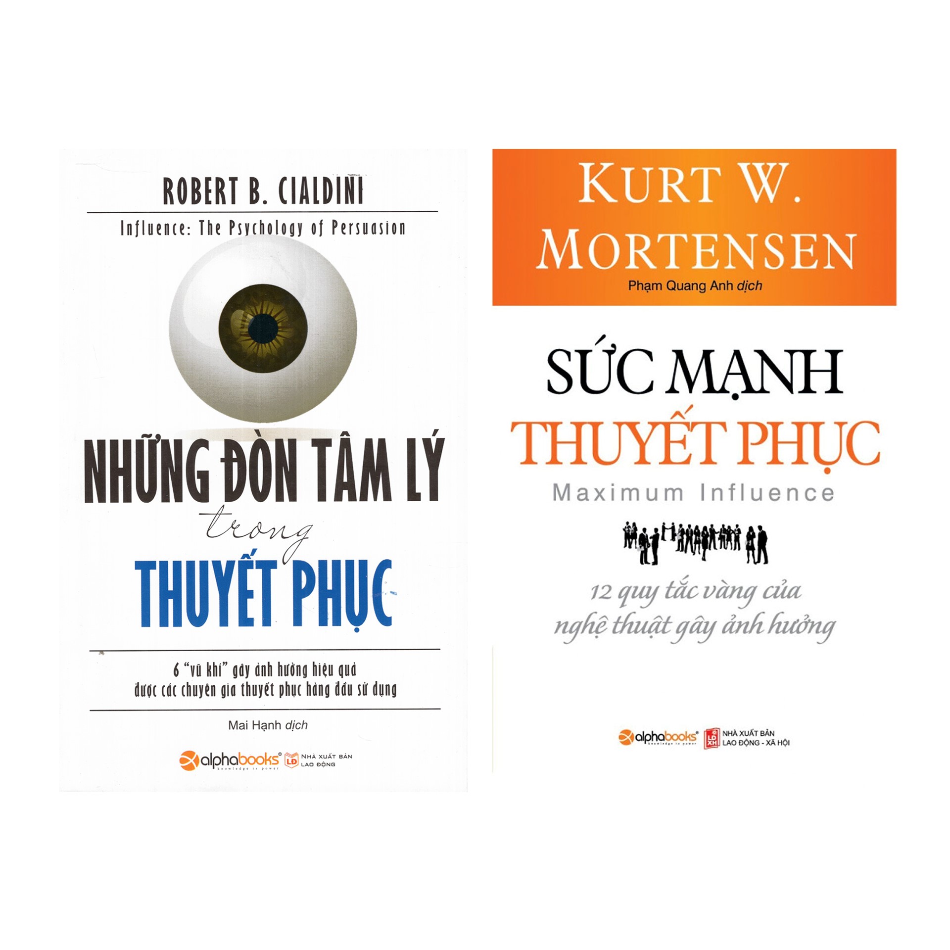 Combo Sách Marketing - Bán Hàng : Những Đòn Tâm Lý Trong Thuyết Phục + Sức Mạnh Thuyết Phục