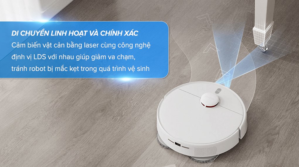 Robot hút bụi lau nhà phiên bản quốc tế Xiaomi X20- Hàng chính hãng