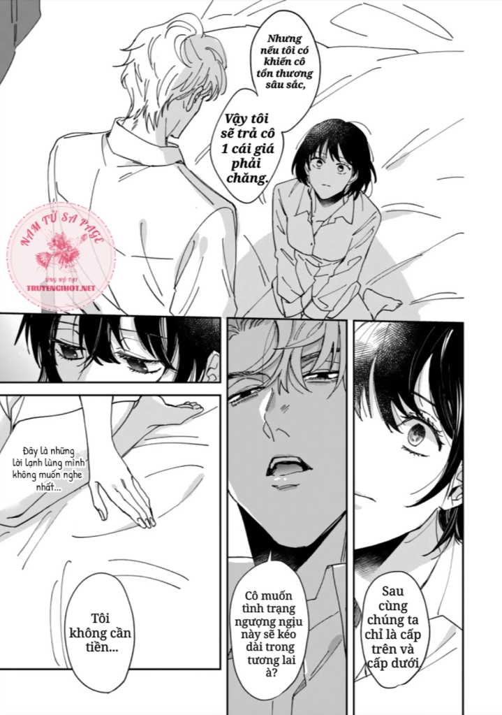 tôi không thể chỉ biết yêu thôi - cấp trên hay soi mói và cấp dưới nghiện mùi chapter 2 5