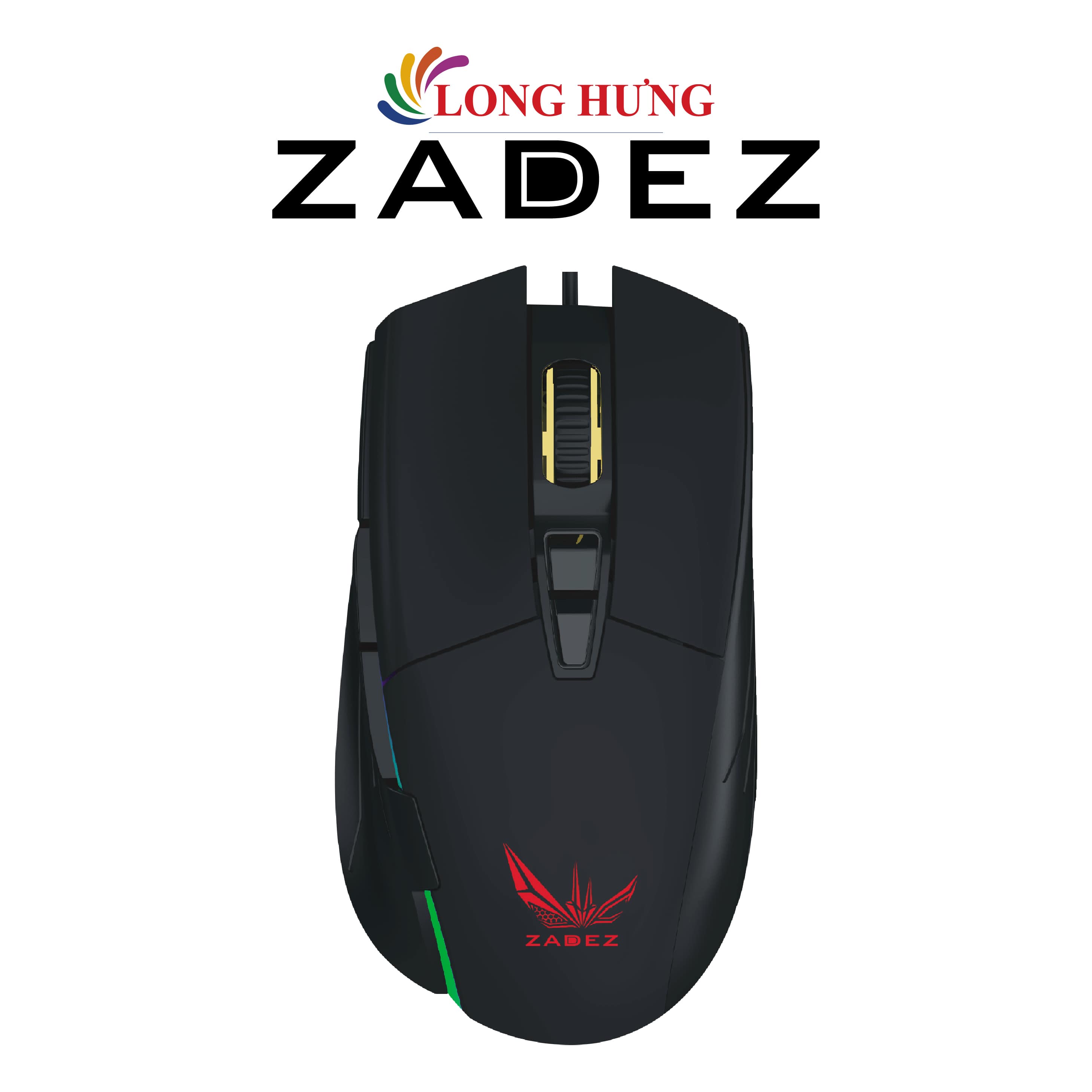 Chuột có dây Gaming Zadez G-152M - Hàng chính hãng