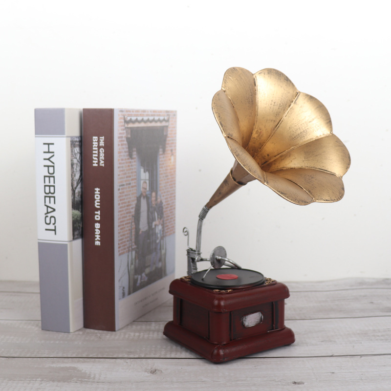 Mô Hình Thép Loa Nhạc Vintage