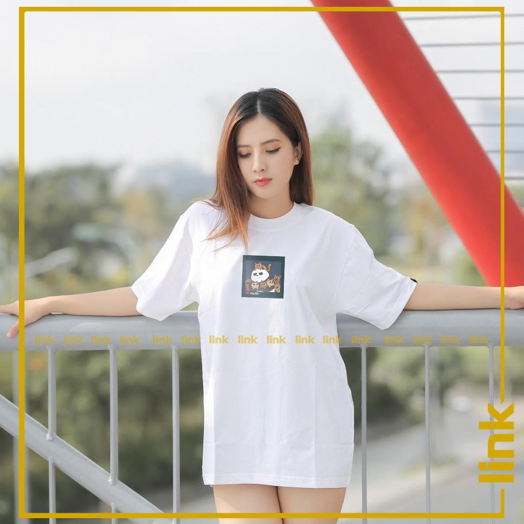 Áo phông WE BARE BEAR - Chúng tôi đơn giản là gấu unisex tay lỡ