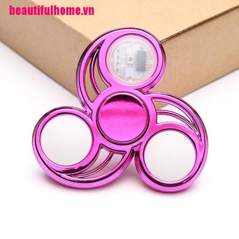 Con Quay Đồ Chơi Fidget Spinner Có Đèn Led Giúp Giảm Stress