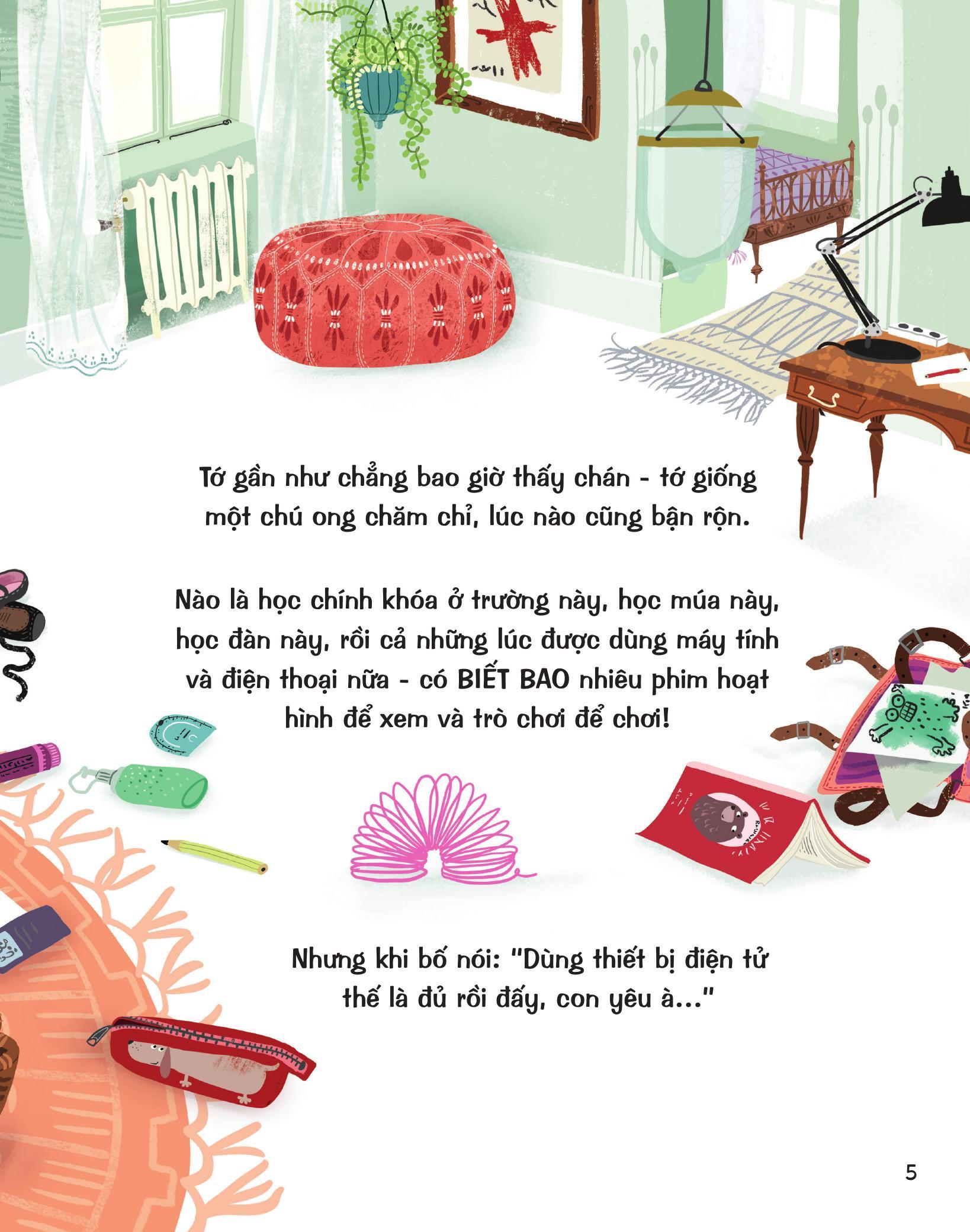 Sách - Tớ Không Bao Giờ Thấy Chán