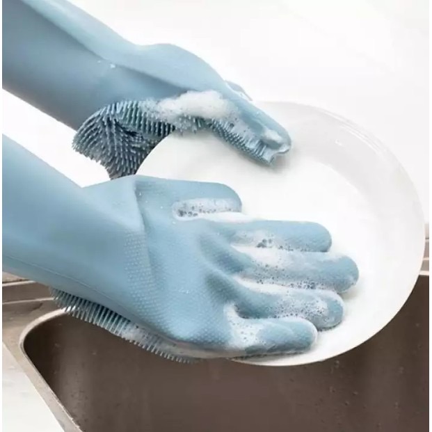 Găng tay rửa bát silicon