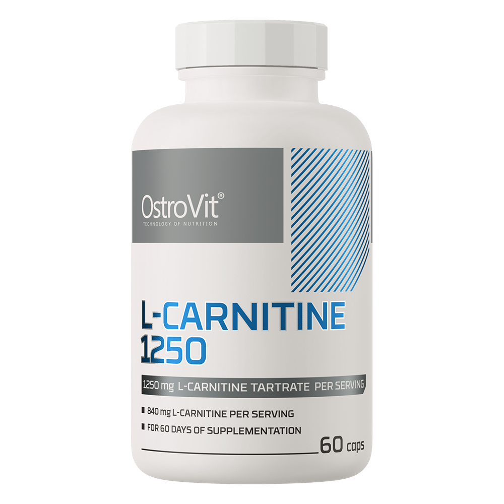 Viên Uống Ostrovit L-Carnitine 1250 (60 Viên) Bổ Sung L Carnitine Tartrate Cho Người Tập Thể Hình | CitySupp