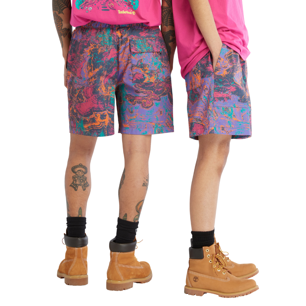 Timberland Quần Short Unisex Printed Woven Short TB0A6731