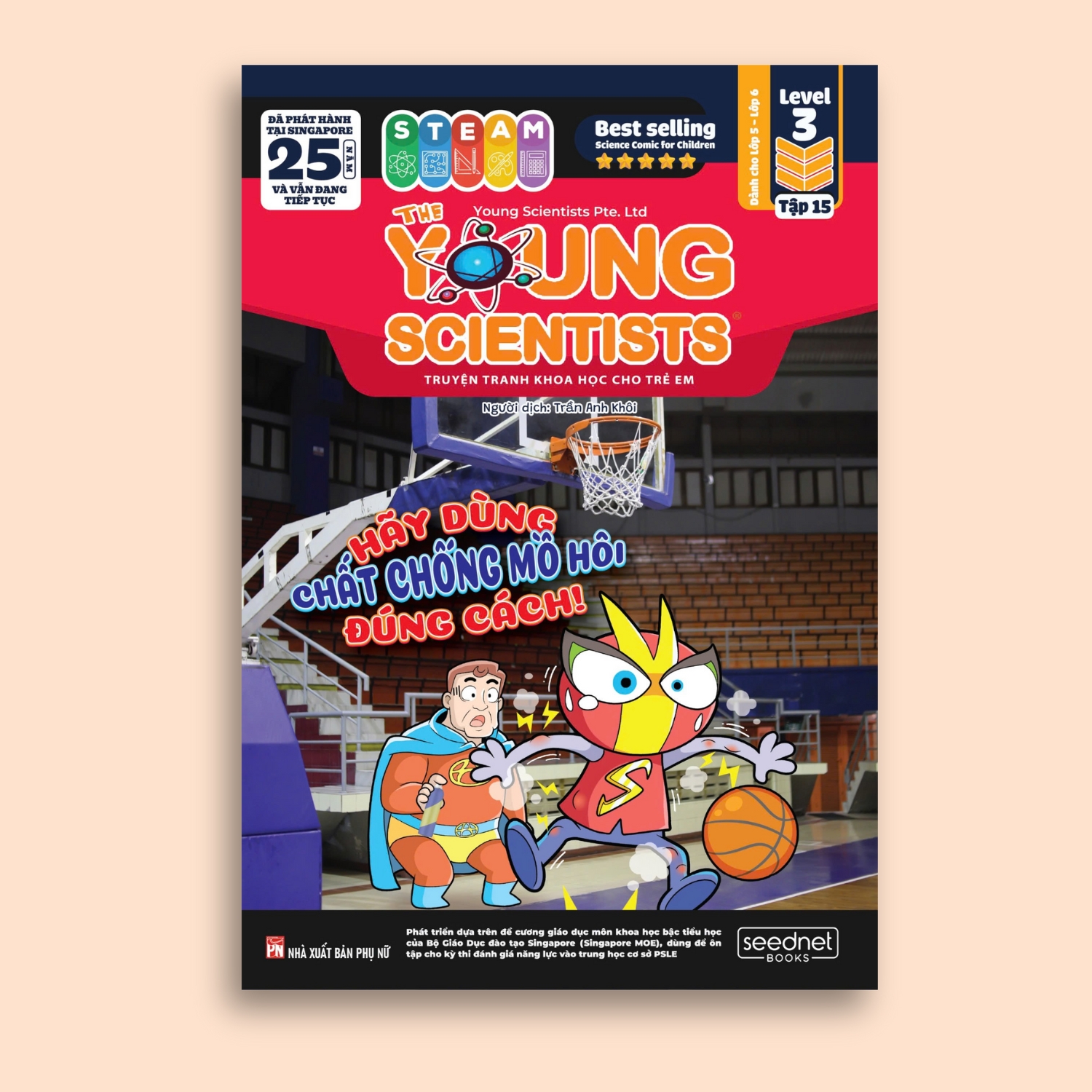 Sách - Tạp chí nhà khoa học trẻ  Tập 15-level 2 - The young scientists