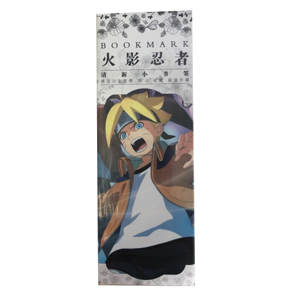 Hộp Bookmark Naruto boruto 36 tấm anime