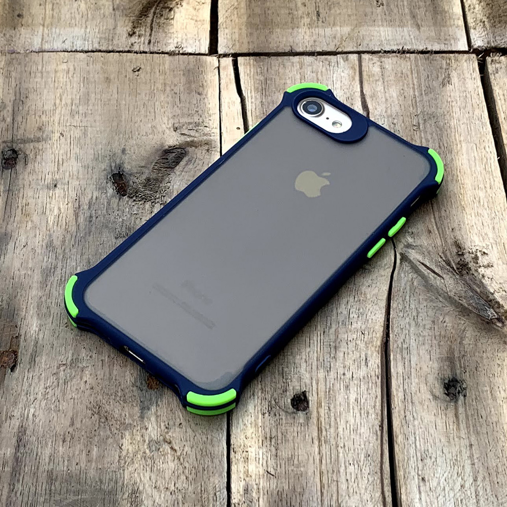 Ốp lưng chống sốc toàn phần màu xanh dương dành cho iPhone 7 / 8