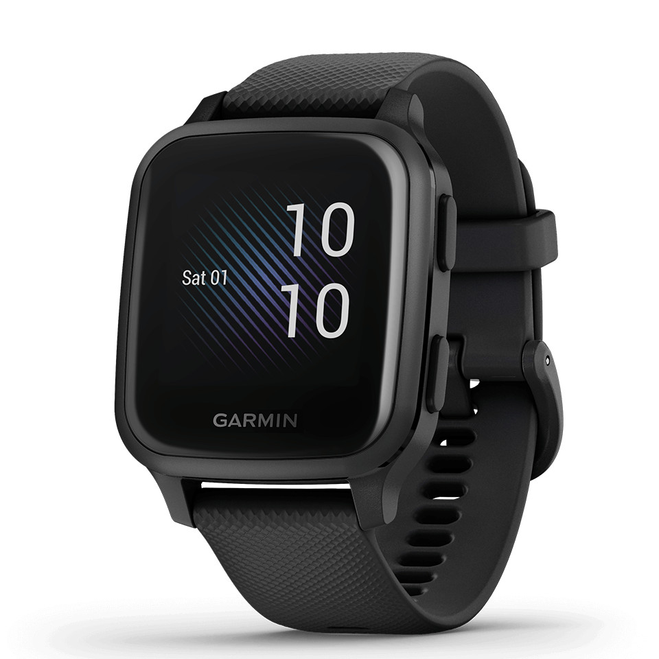 Đồng Hồ Thông Minh Theo Dõi Vận Động Theo Dõi Sức Khỏe Garmin Venu SQ / Venu SQ Music Màn Hình AMOLED - Hàng Chính Hãng