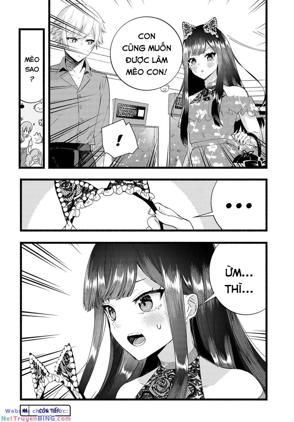 cô nàng lạnh lùng trên trường lại là mèo cưng của tôi chapter 24 10