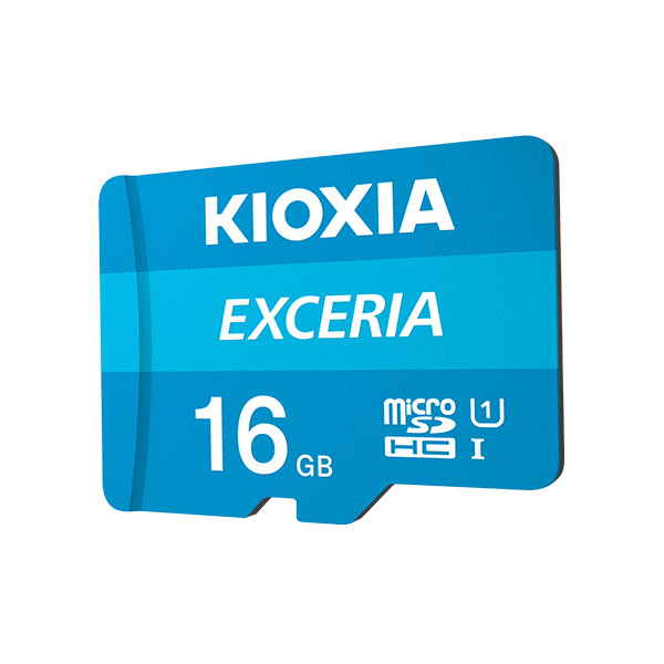 Thẻ nhớ 16GB Micro SDHC Exceria UHS-1 C10 100MB/s Kioxia (Không có Adapter) - Hàng Chính Hãng