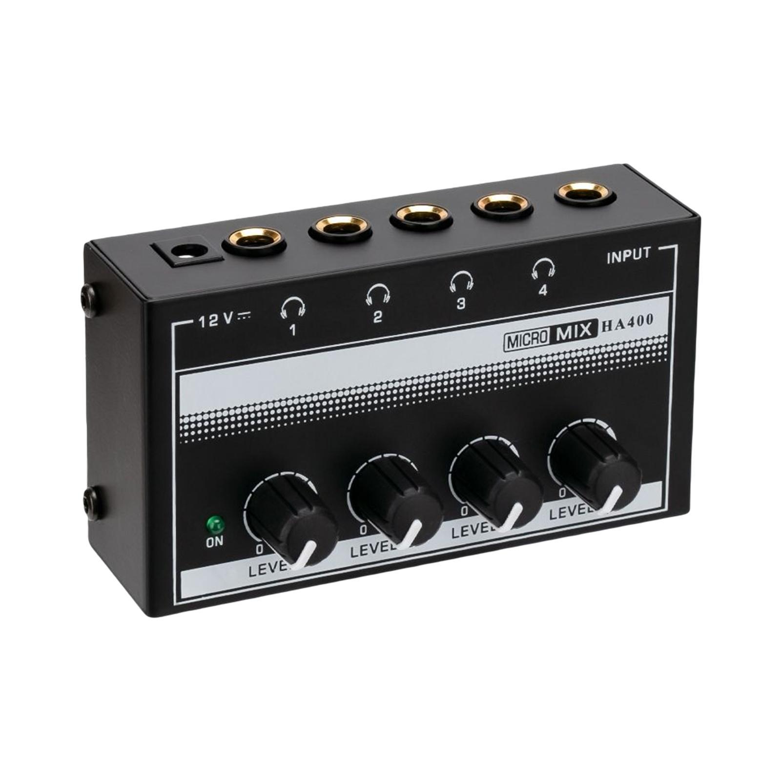 Headphone Amplifier Low Noise Sound Mixer Loudspeaker for Stage Performances