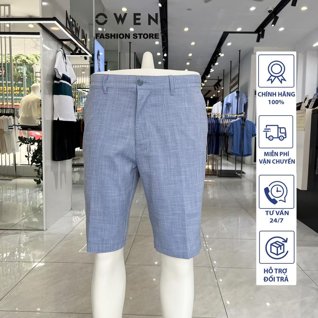 Quần short tây nam owen màu xanh sáng ST231279