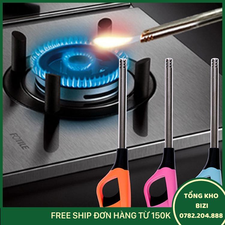 Bật Lửa Mồi Lửa Bếp Gas Bếp Cồn An Toàn (Màu Sắc Ngẫu Nhiên) - Free Ship Toàn Quốc