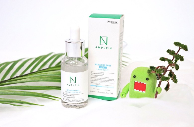 Tinh chất dưỡng da AMPLE:N Hyaluron Shot Light Ampoule
